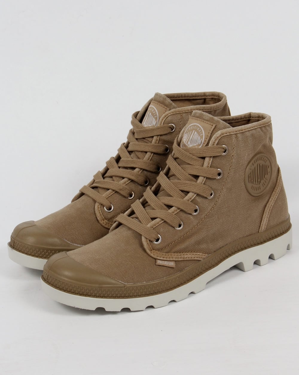 Palladium Pampa Hi Boot Dunkelkhaki/Silberbirke