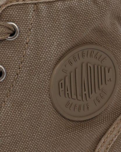 Palladium Pampa Hi Boot Dunkelkhaki/Silberbirke