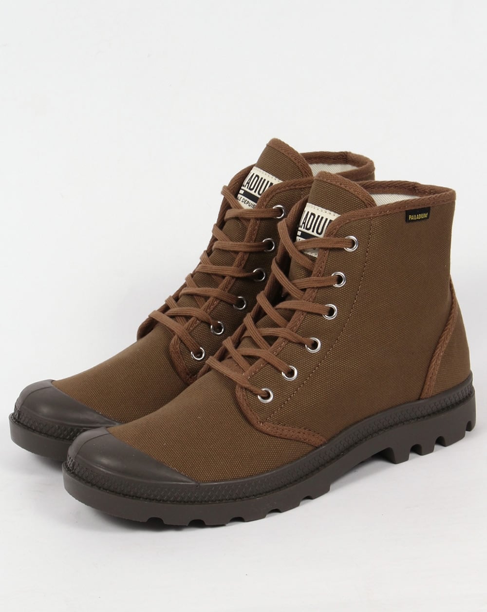 Palladium Pampa Hi Originale Stiefel Butternut/Tarm