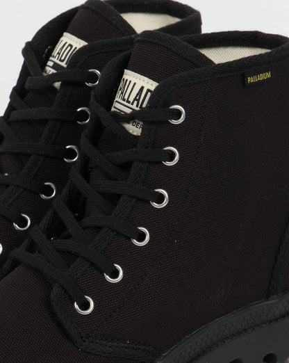 Palladium Pampa Hi Originale Stiefel Schwarz
