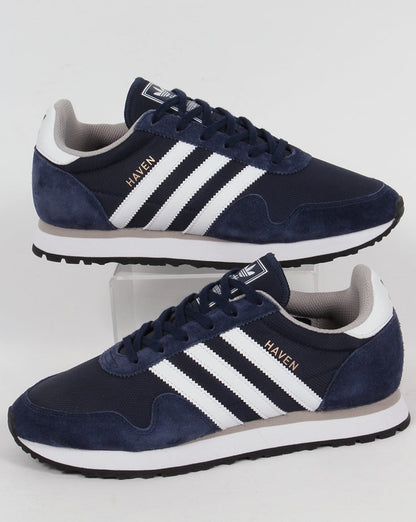 Adidas Haven Sneaker Marineblau/Weiß