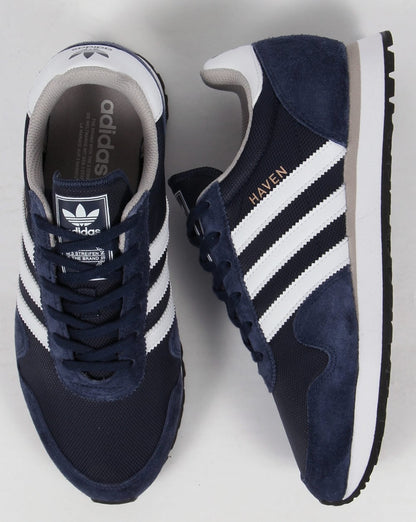 Adidas Haven Sneaker Marineblau/Weiß