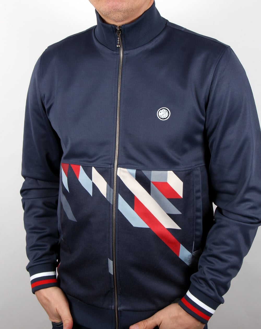 Pretty Green Kirby Trainingsjacke, Marineblau