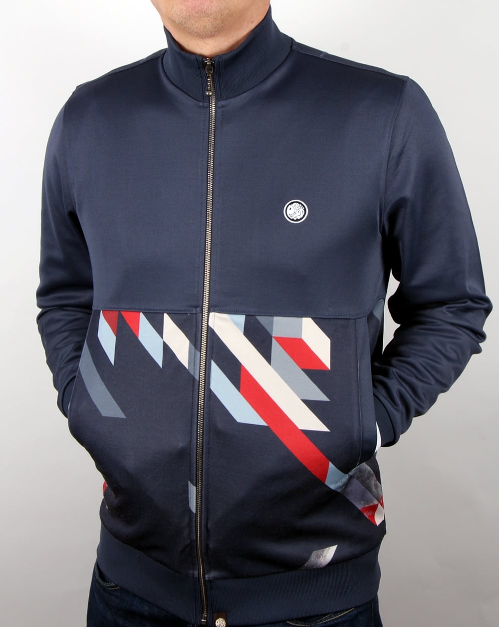 Pretty Green Kirby Trainingsjacke, Marineblau