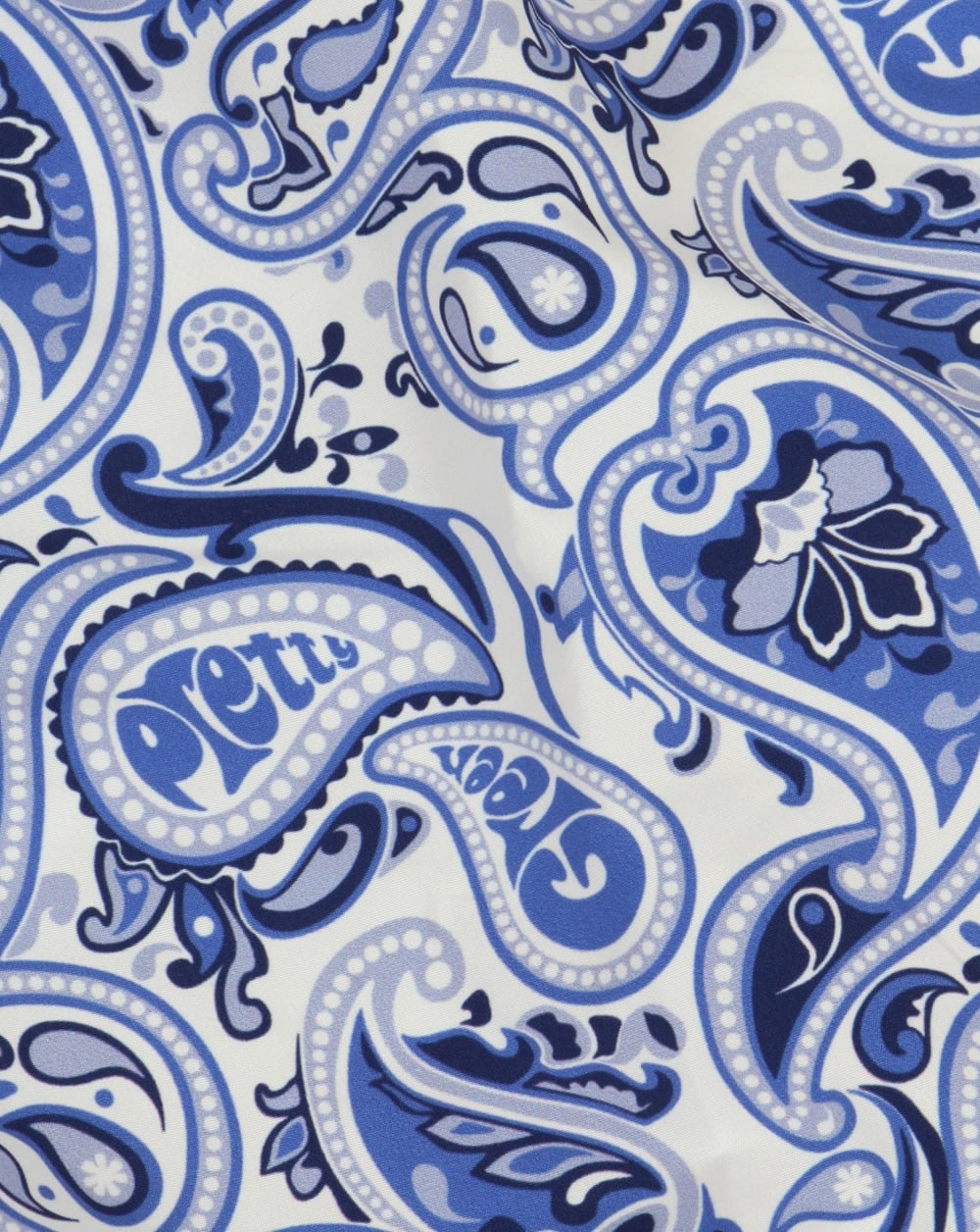 Pretty Green – Caversham – Shorts mit Paisleymuster, Blau