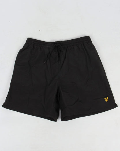Lyle And Scott Badeshorts in Uni-Optik, True Black