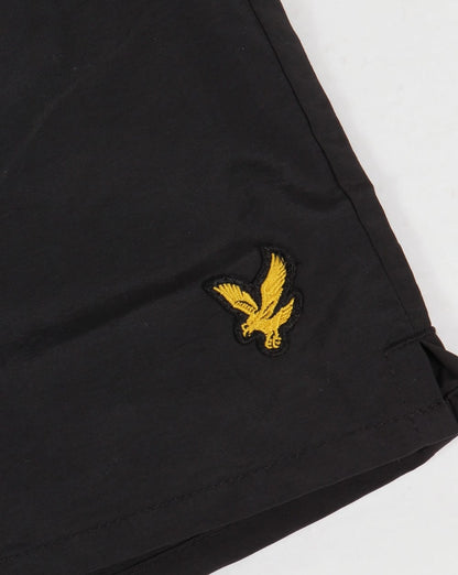 Lyle And Scott Badeshorts in Uni-Optik, True Black