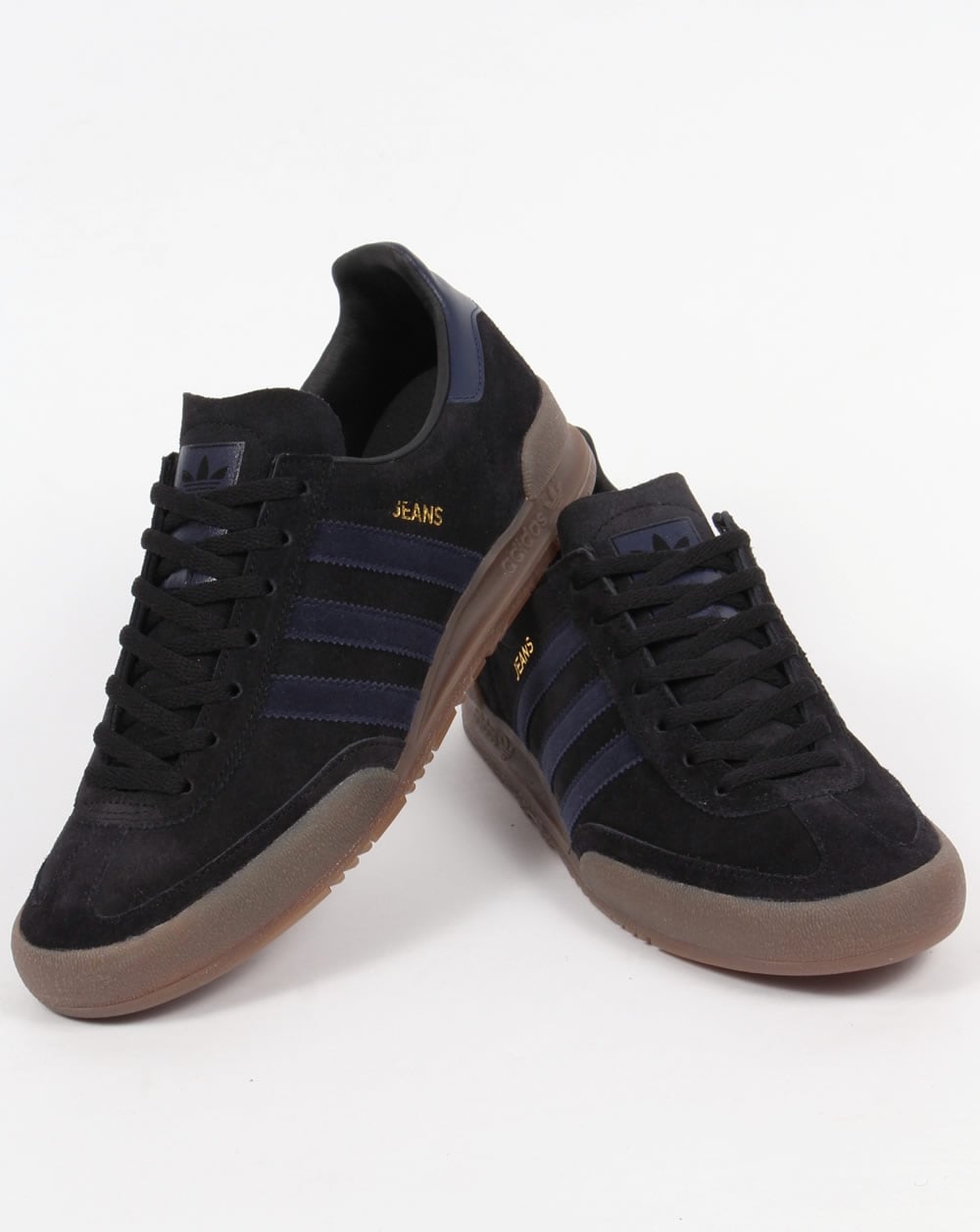 Adidas Jeans Sneakers Schwarz/Marineblau