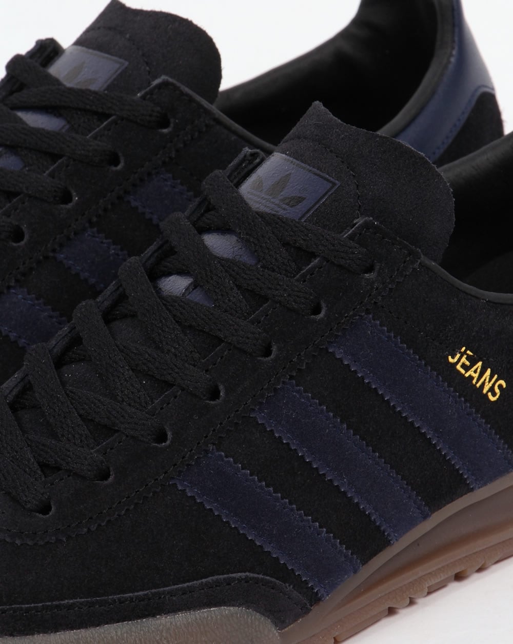 Adidas Jeans Sneakers Schwarz/Marineblau