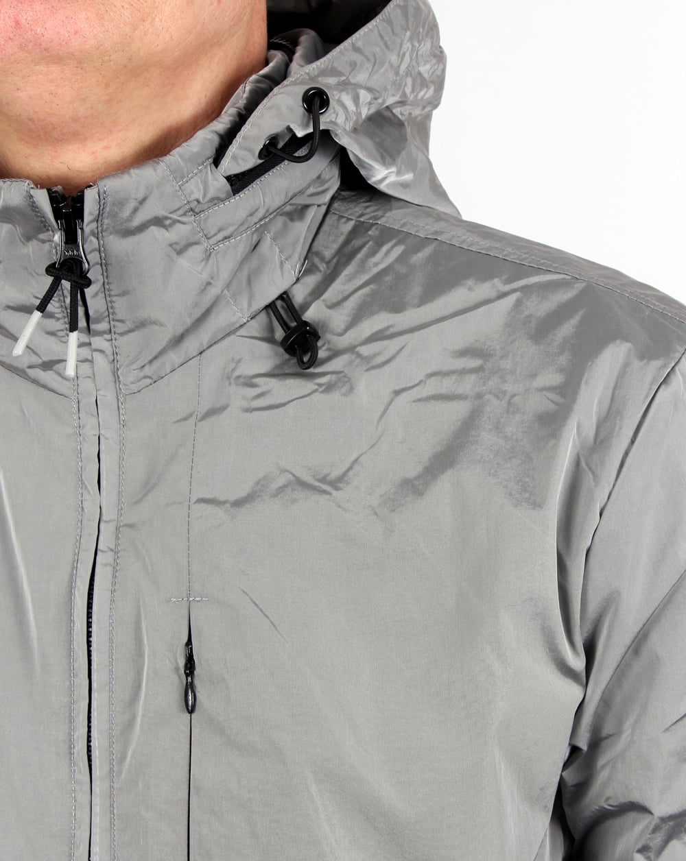 Weekend Offender Jacke Silbergrau