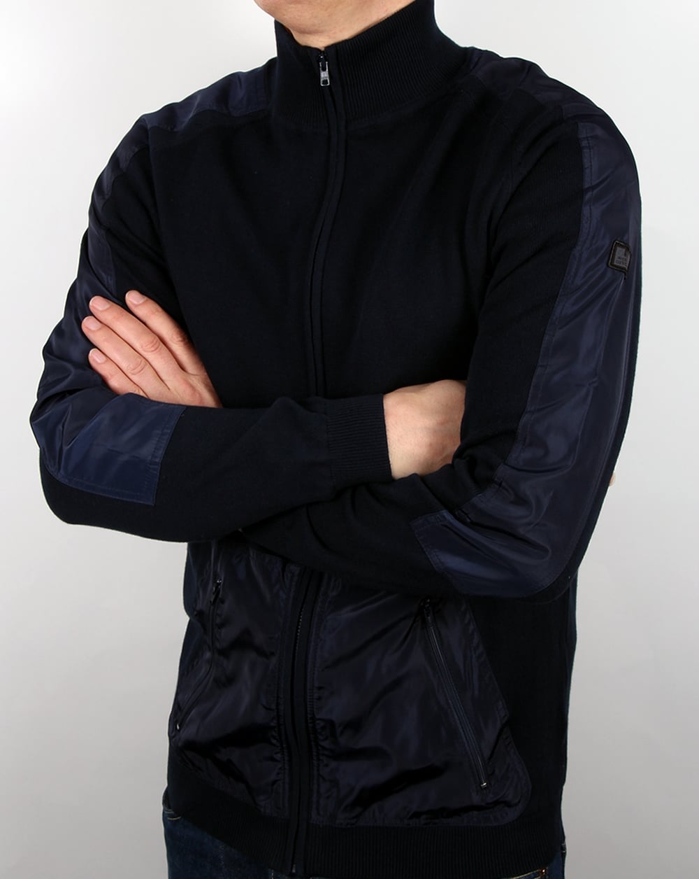 Weekend Offender Stinger Pullover Marineblau
