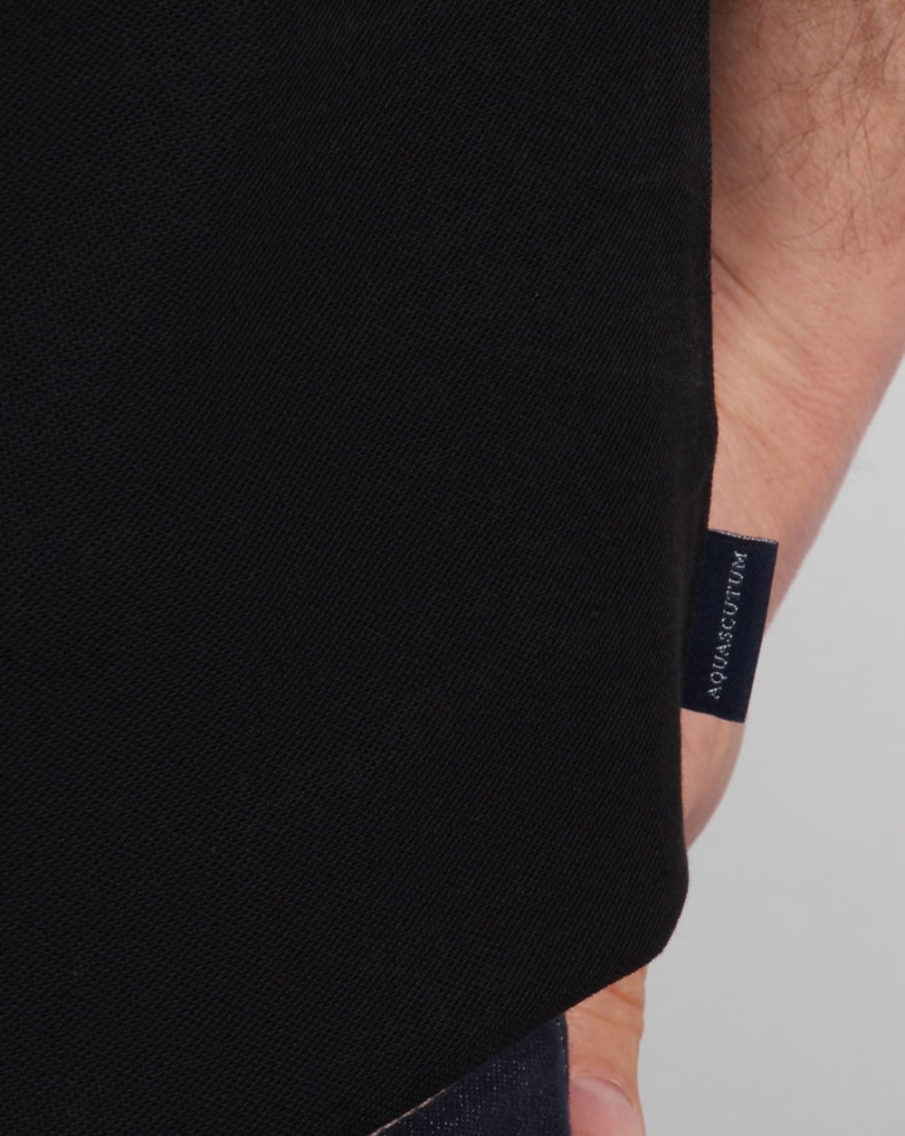 Aquascutum Hector Poloshirt Schwarz
