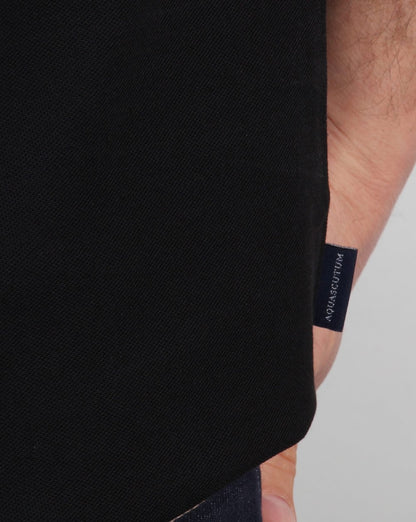 Aquascutum Hector Poloshirt Schwarz