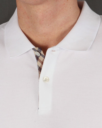 Aquascutum Hector Poloshirt Weiß