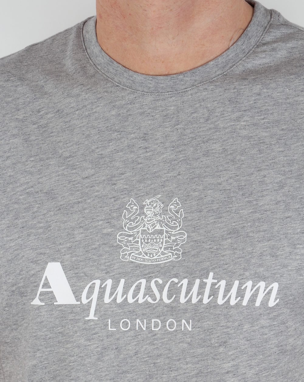 Aquascutum Griffin T-Shirt Graumeliert
