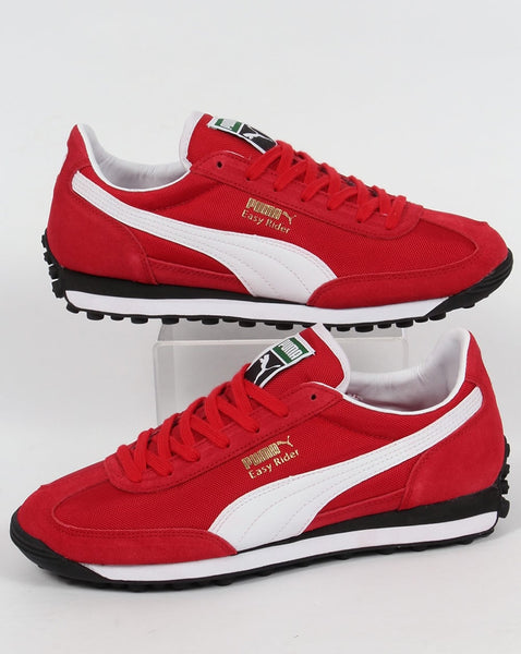 Puma Easy Rider Trainers Red/White