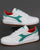Diadora B. Elite Italia Trainers White/Porcelain Green