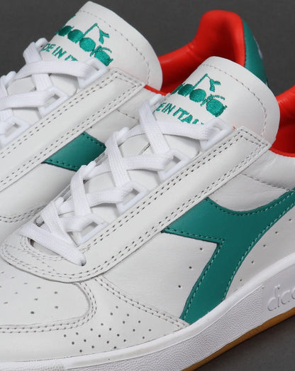 Diadora B. Elite Italia Sneakers Weiß/Porzellangrün