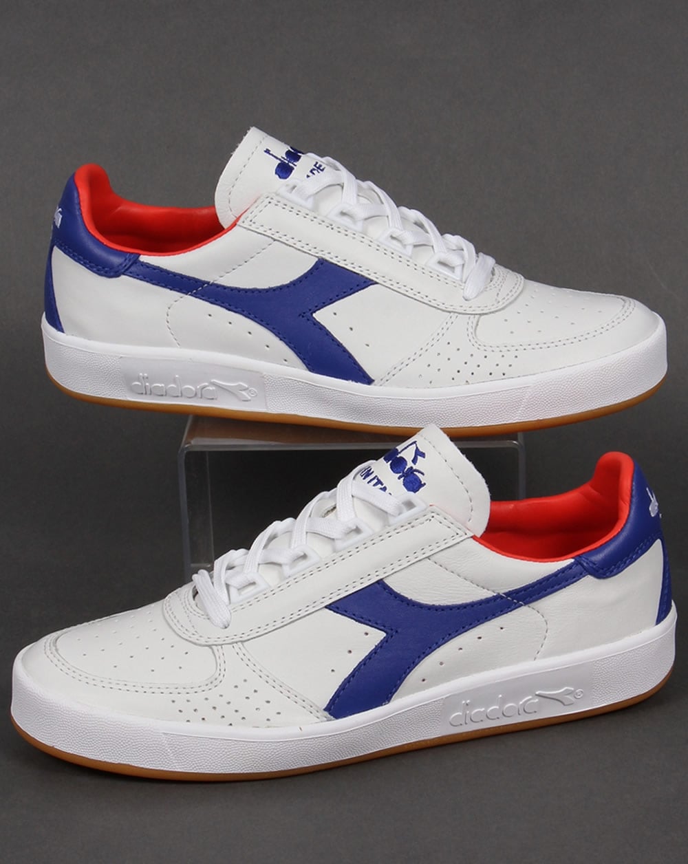 Diadora B. Elite Italia Sneakers Weiß/Clematisblau
