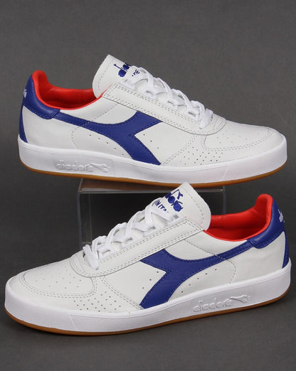 Diadora B. Elite Italia Sneakers Weiß/Clematisblau