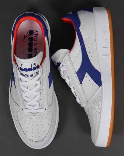 Diadora B. Elite Italia Sneakers Weiß/Clematisblau
