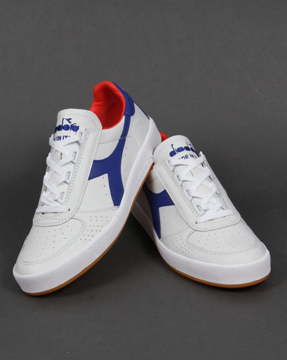 Diadora B. Elite Italia Sneakers Weiß/Clematisblau