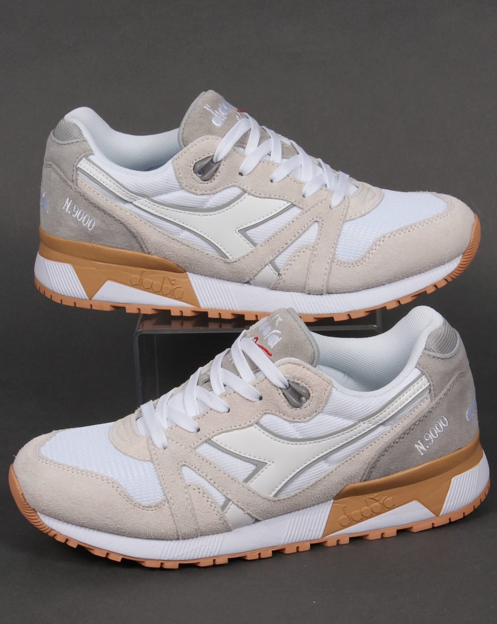 Diadora N9000 III Sneakers Weiß/Hohe Taille