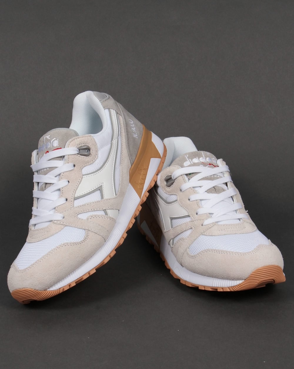Diadora N9000 III Sneakers Weiß/Hohe Taille