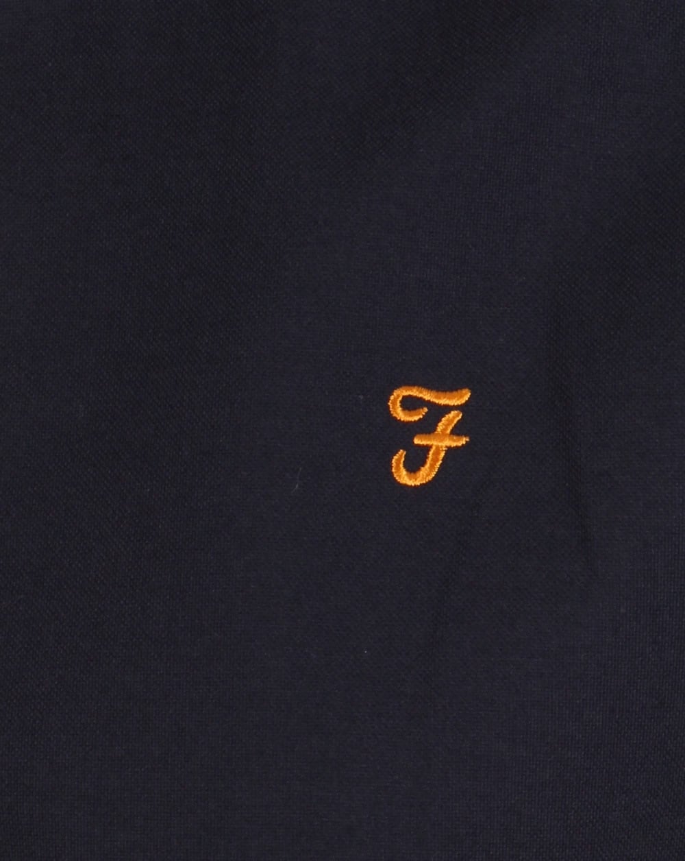 Farah – Brewer – Kurzarmhemd in Marineblau