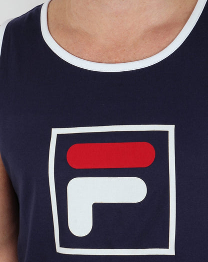 Fila Vintage Aldo Weste Marineblau