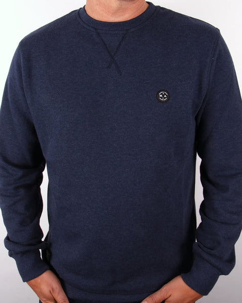 Marshall Artist Crew Neck Sweatshirt Navy