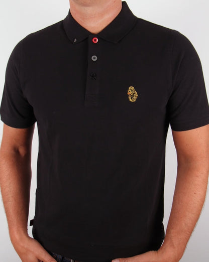 Luke Williams Poloshirt Schwarz