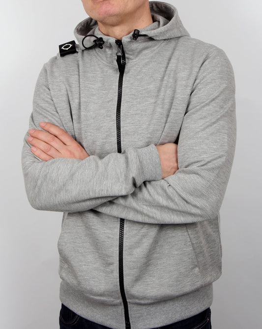 Ma.Strum Ma.strum Patton Hoody Graumeliert