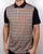 Aquascutum Dillon Club Check Polo Shirt Navy/Vicuna