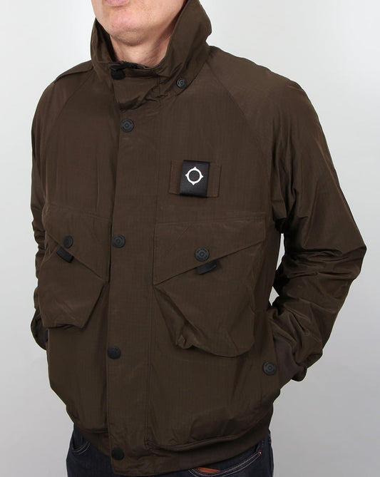 Ma.Strum Ma.strum Sultan Bomberjacke Dunkeloliv
