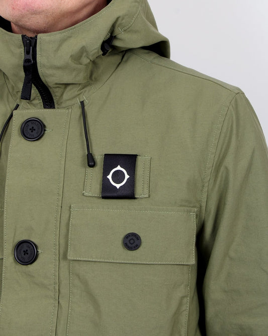 Ma.Strum Ma.strum Loyd Field Parka Pistazie