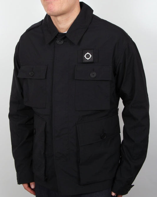Ma.Strum Ma.strum Charioteen Feldjacke Schwarz
