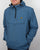 Lyle And Scott Qtr Zip Smock Jacket Light Teal