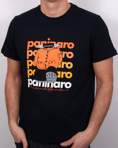Weekend Offender Paninaro Herren T-Shirt Marineblau