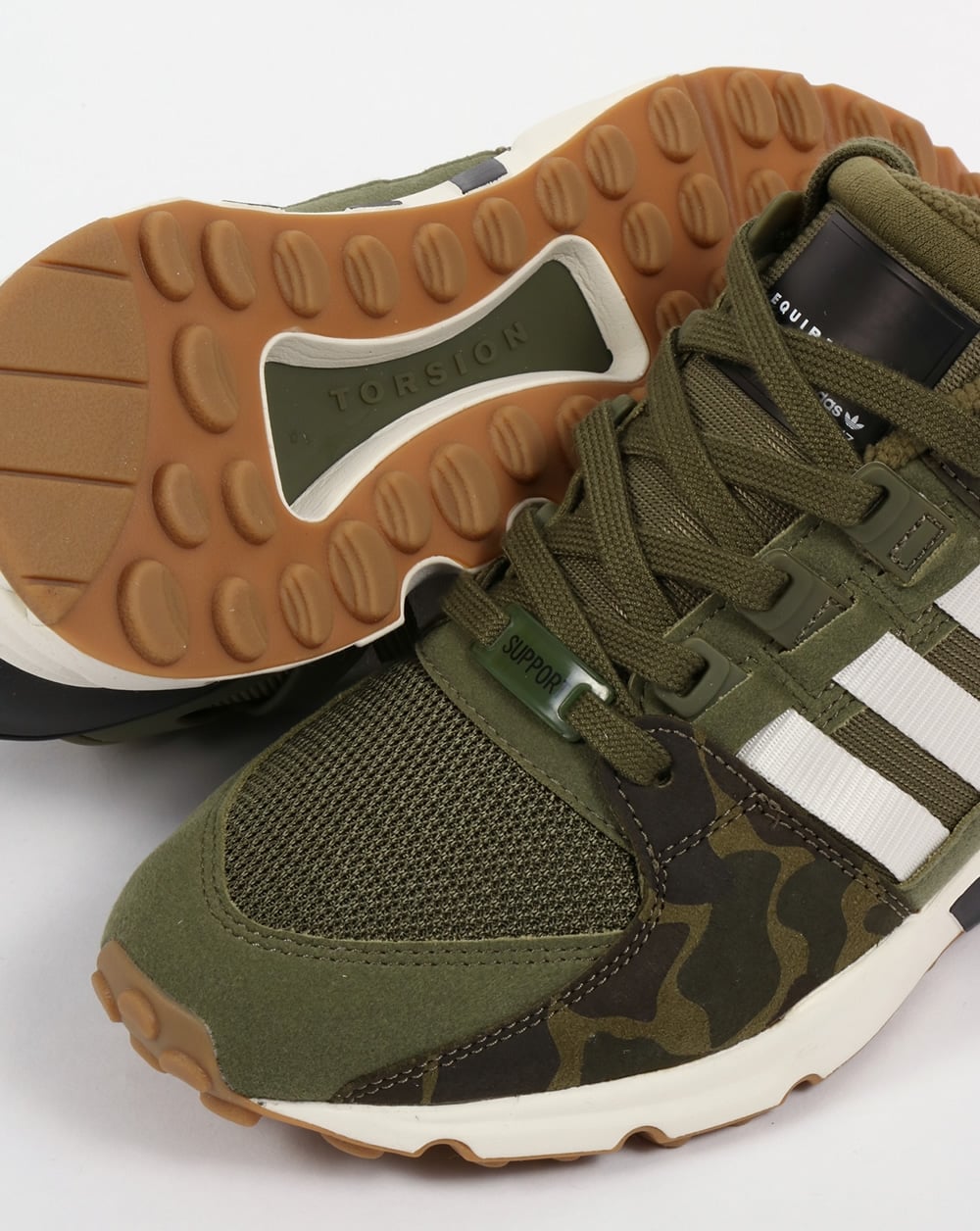Adidas EQT Support RF Sneaker Olivgrün/Weiß