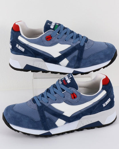 Diadora N9000 Made in Italy Turnschuhe Blau