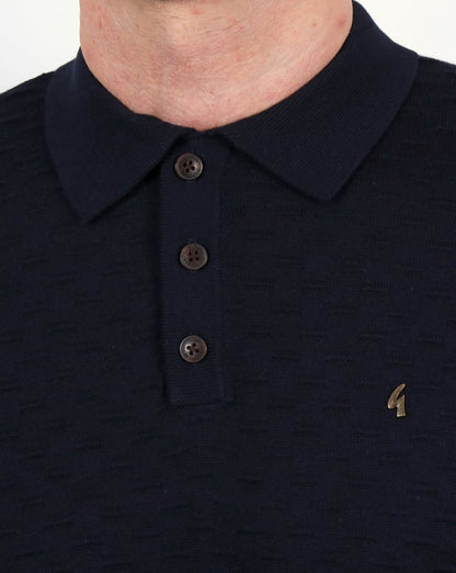 Gabicci Vintage Bennett Poloshirt Marineblau