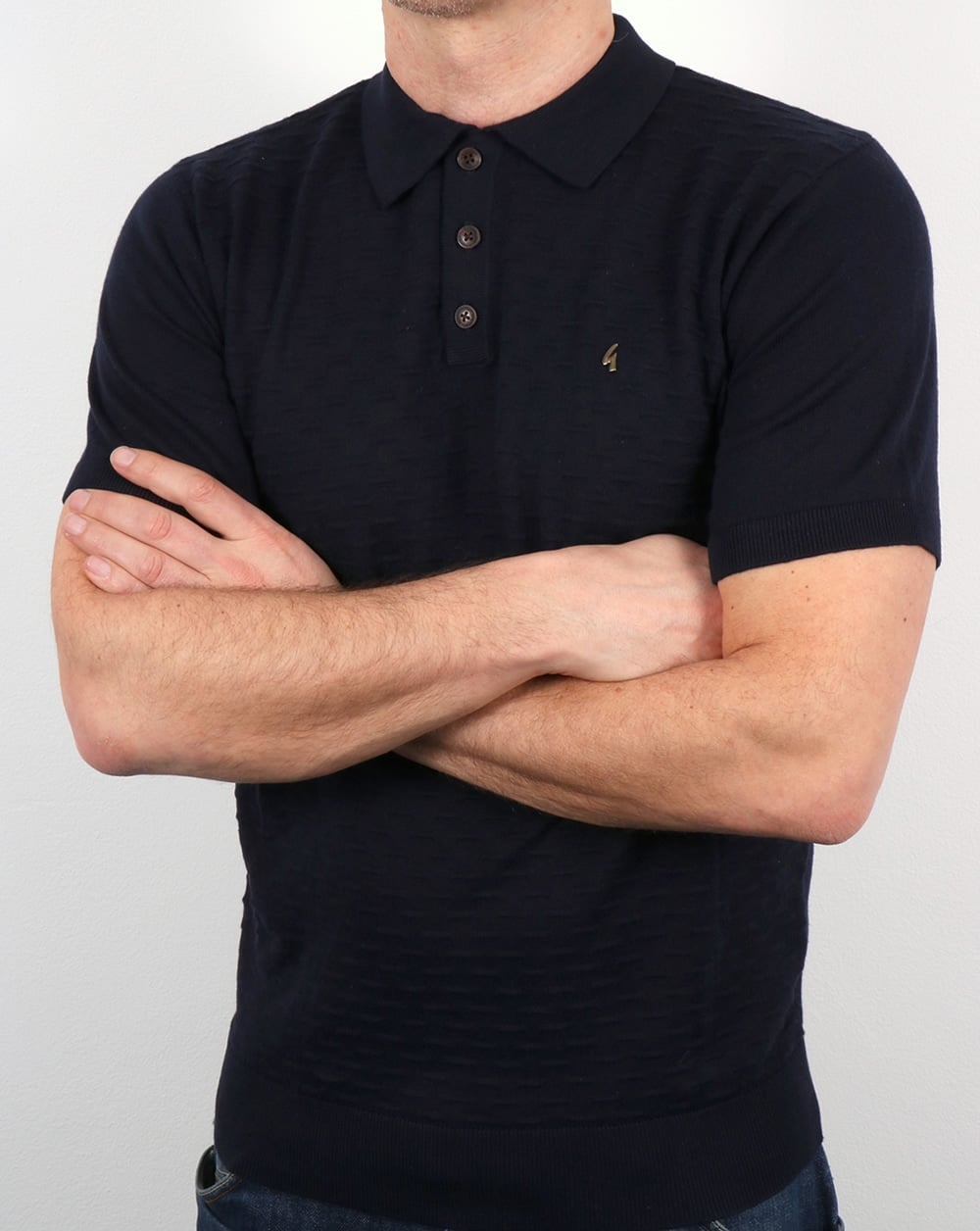 Gabicci Vintage Bennett Poloshirt Marineblau