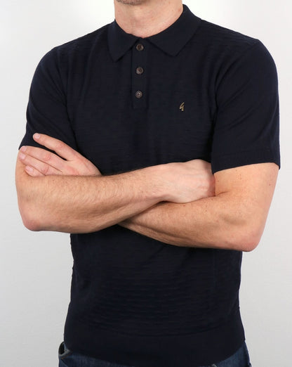 Gabicci Vintage Bennett Poloshirt Marineblau