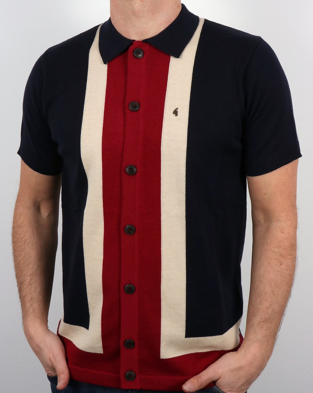 Gabicci Vintage Angelo Poloshirt Marineblau