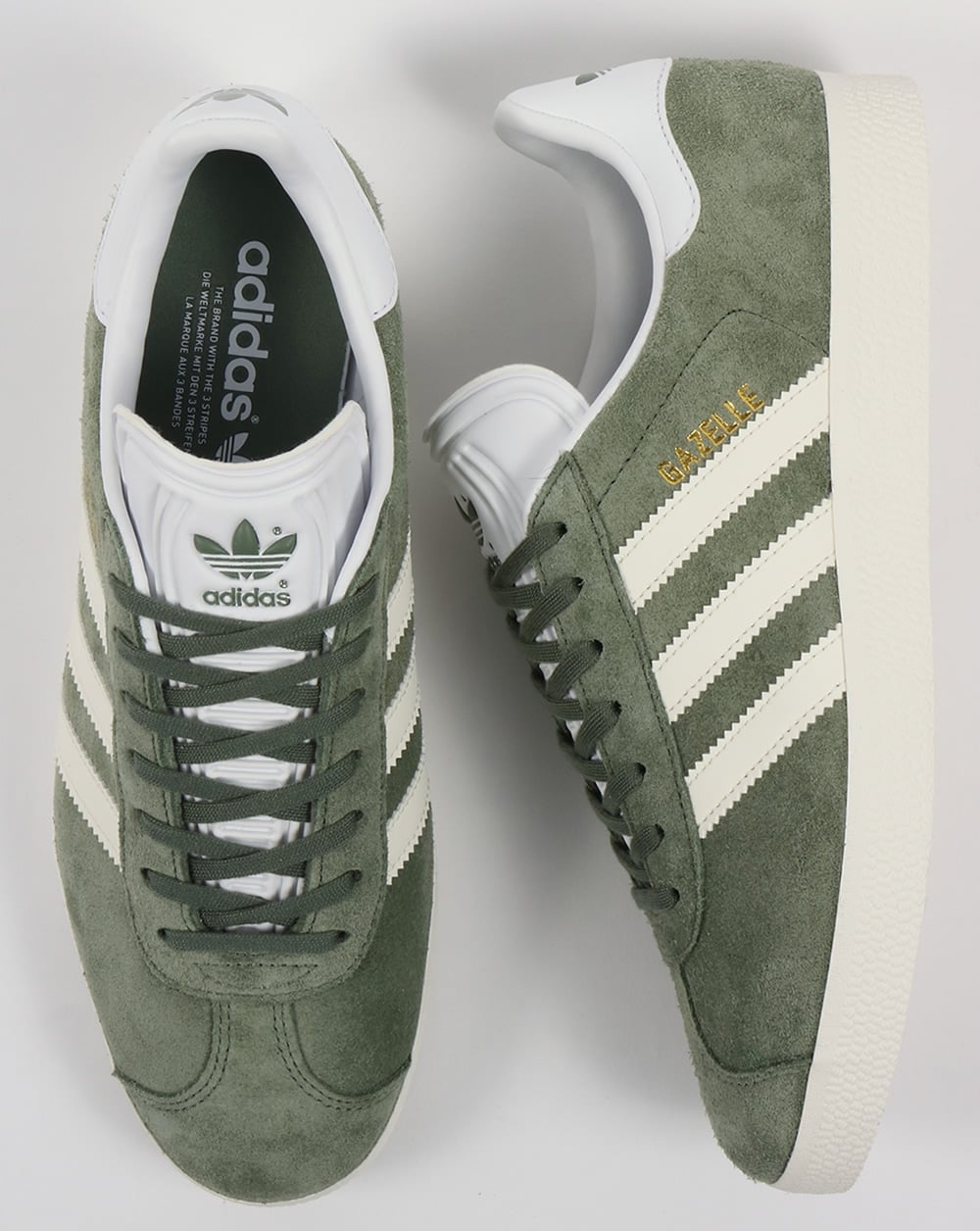 Adidas Gazelle Sneakers Trace Green/Off White