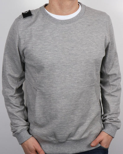 Ma.strum Hobart Sweatshirt Graumeliert