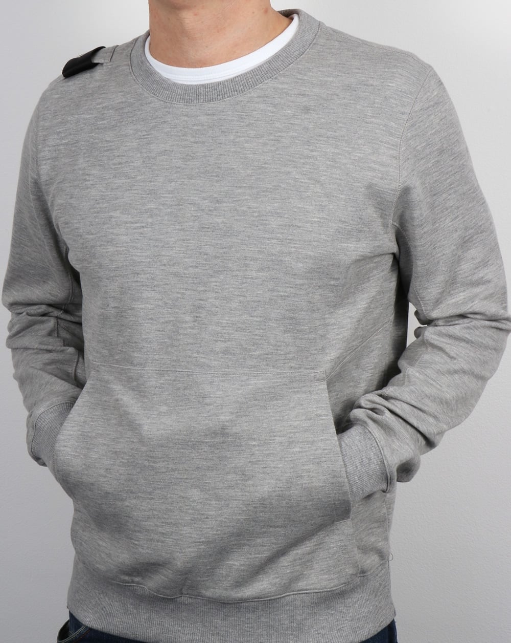 Ma.strum Hobart Sweatshirt Graumeliert