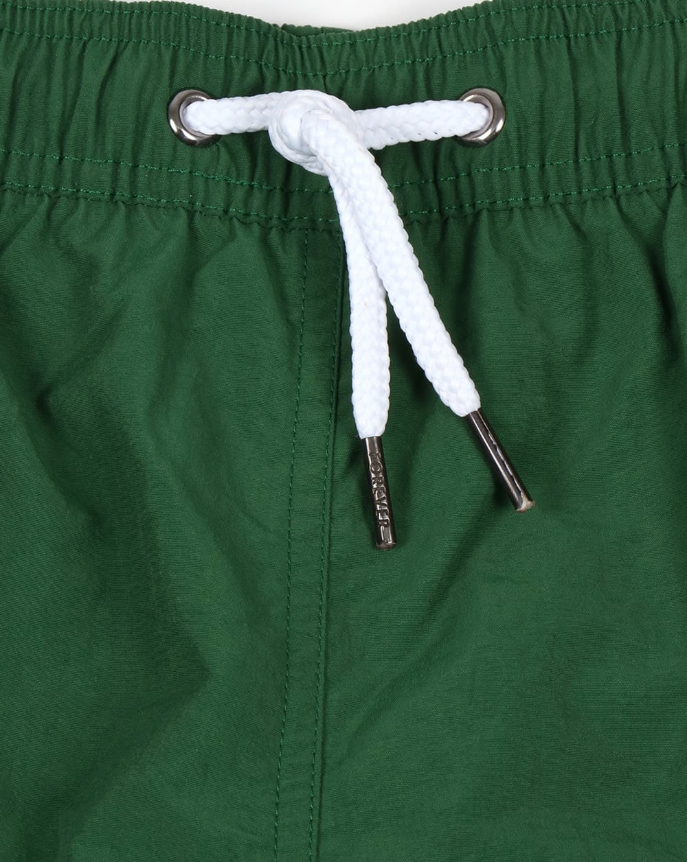 Pretty Green Logo Badeshorts Dunkelgrün