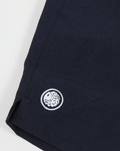 Pretty Green Logo Badeshorts Marineblau